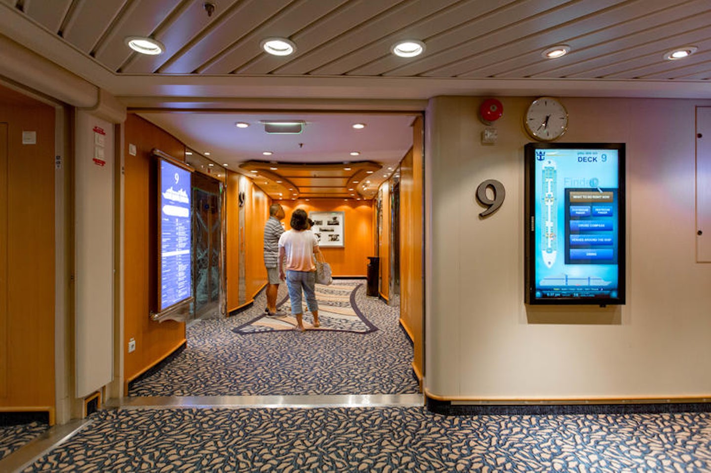 Elevators on Mariner of the Seas