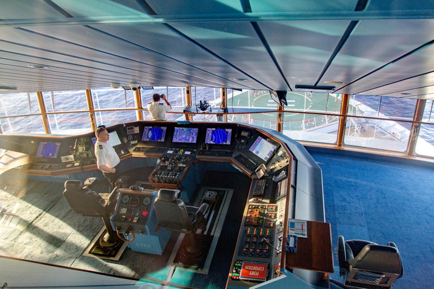 Bridge-Viewing Area on Mariner of the Seas