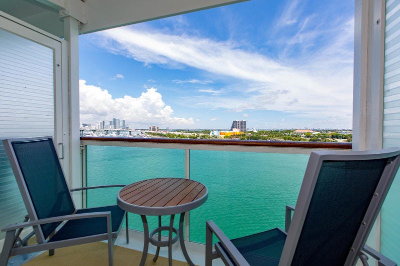 Balcony Cabin on Royal Caribbean Mariner of the Seas Cruise Ship