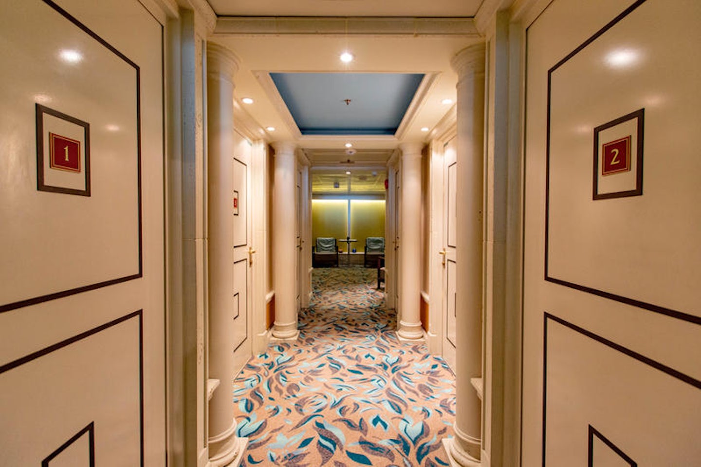 Spa Hallway on Mariner of the Seas