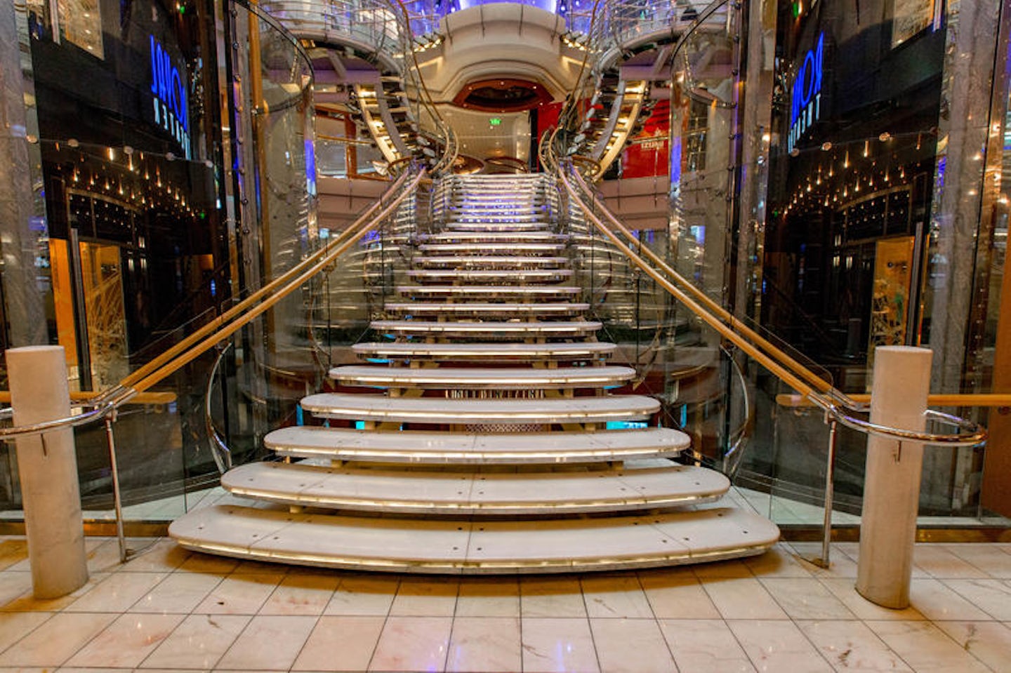 Stairs on Mariner of the Seas