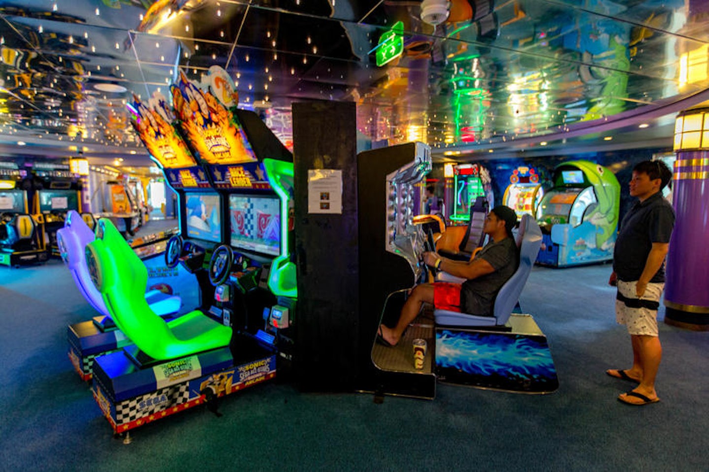 Video Arcade on Mariner of the Seas