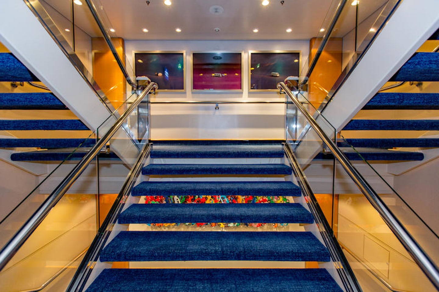 Stairs on Mariner of the Seas
