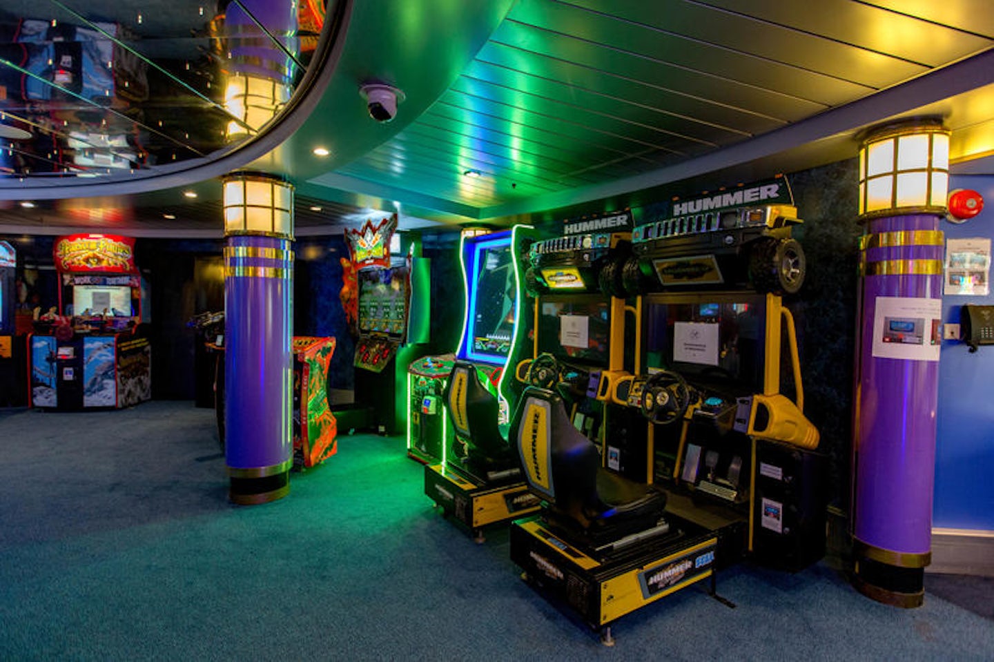 Video Arcade on Mariner of the Seas
