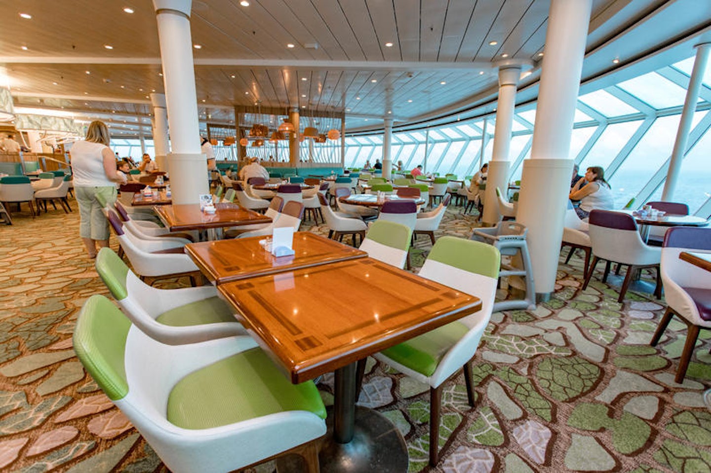 Windjammer Cafe on Royal Caribbean Independence of the Seas Ship