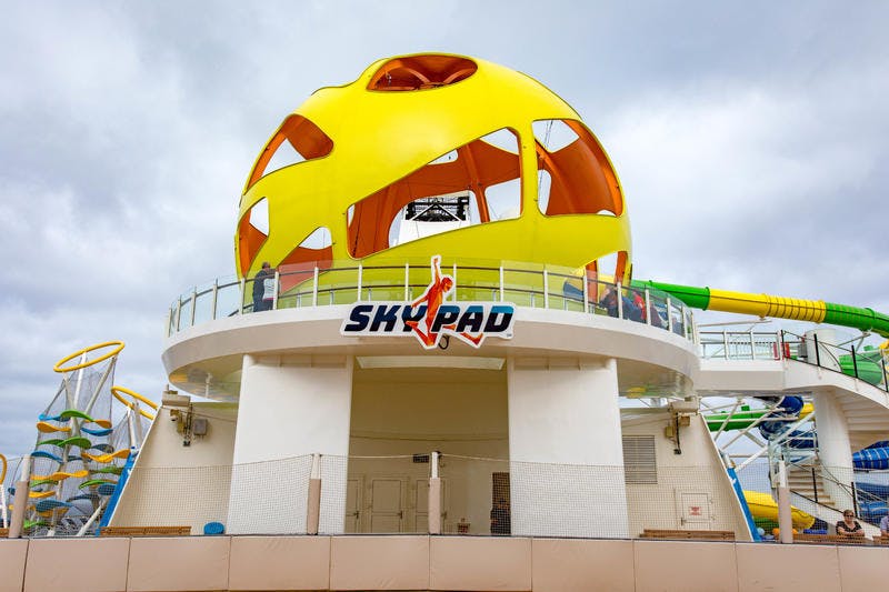 Sky Pad on Royal Caribbean Independence of the Seas Cruise Ship