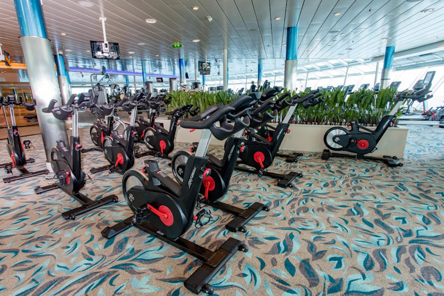 Fitness Center on Independence of the Seas