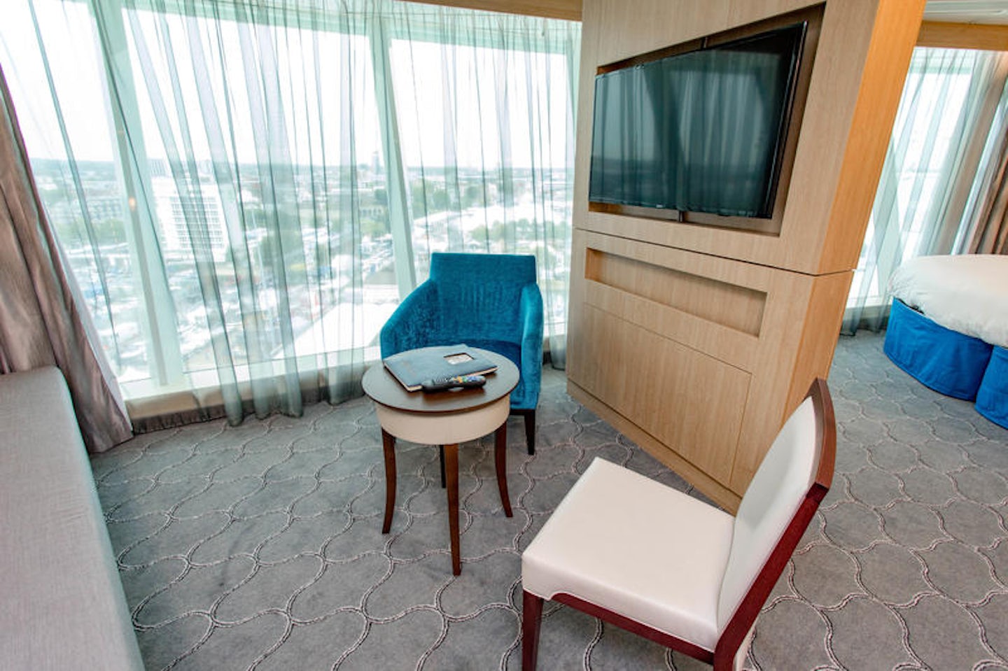 The Ocean-View Panoramic Suite on Independence of the Seas