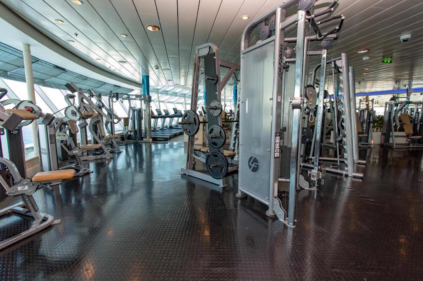 Fitness Center on Independence of the Seas