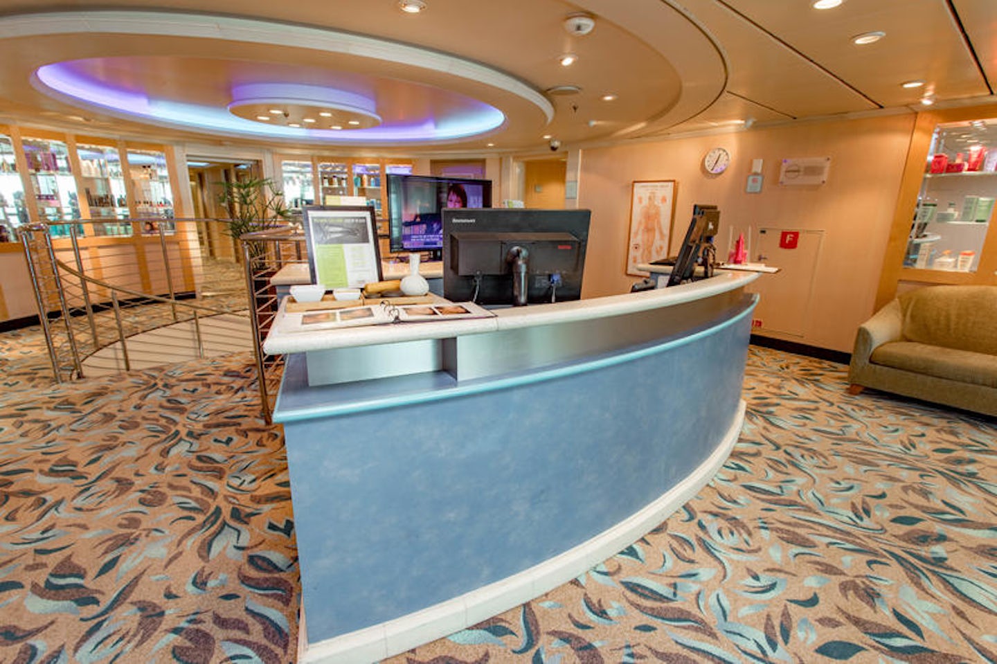 Spa Reception on Independence of the Seas