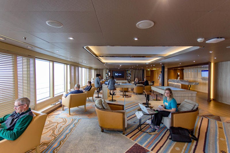 Explorations Central / Crow's Nest on Holland America Eurodam Ship