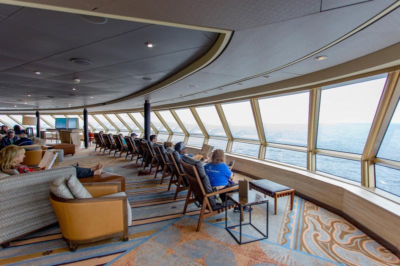 Explorations Central / Crow's Nest on Holland America Eurodam Ship