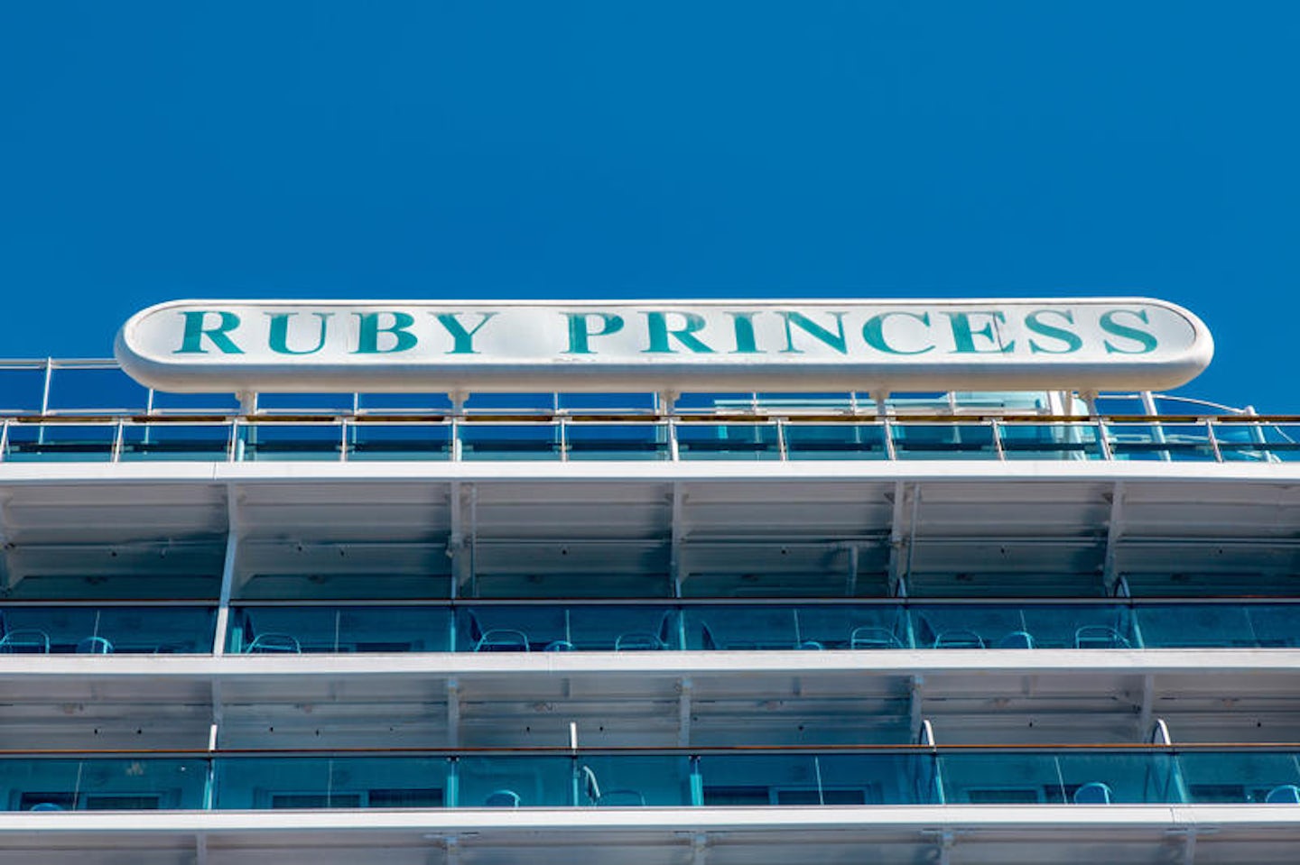 Ship Exterior on Ruby Princess