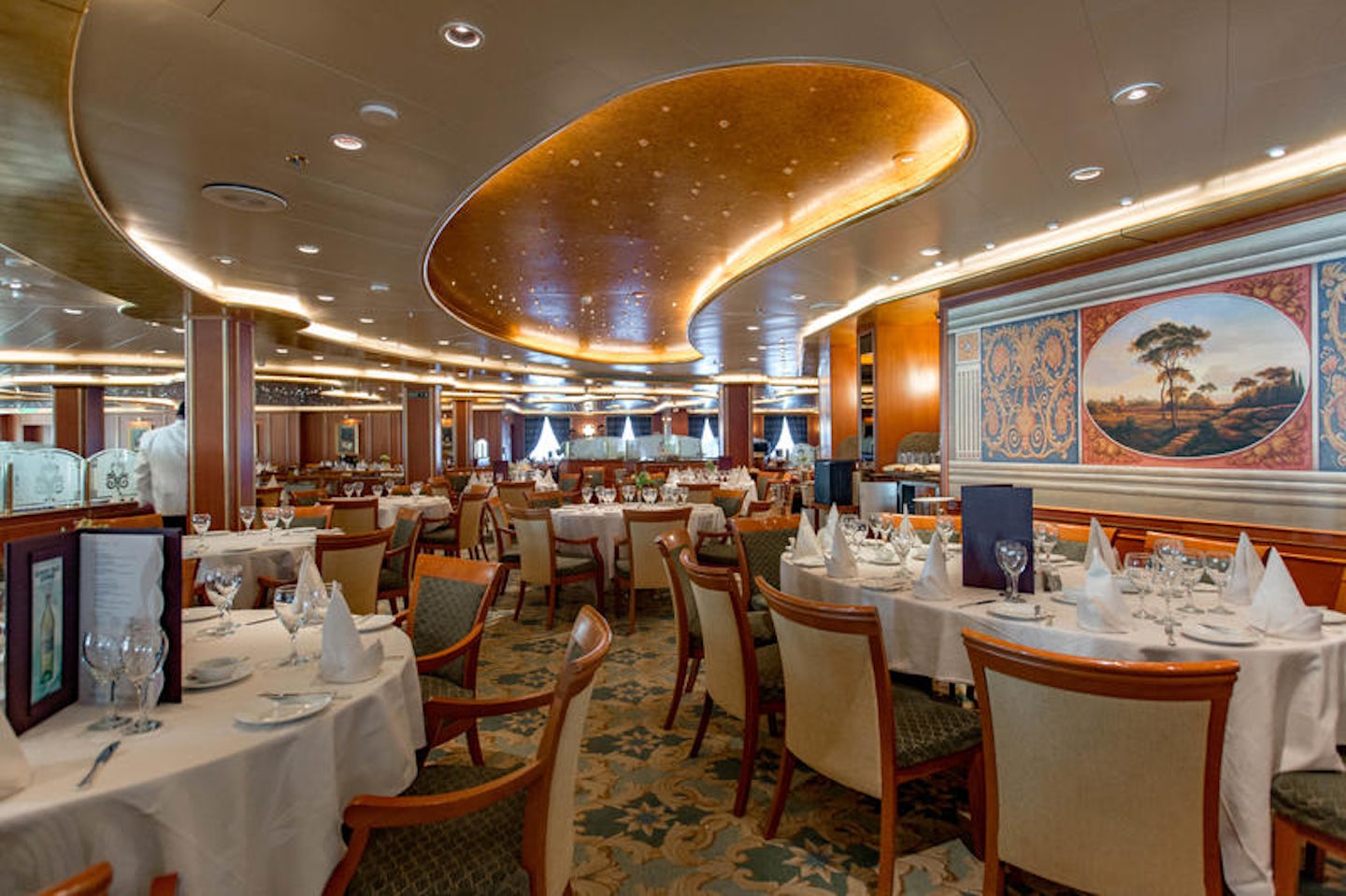 Botticelli Dining Room on Ruby Princess