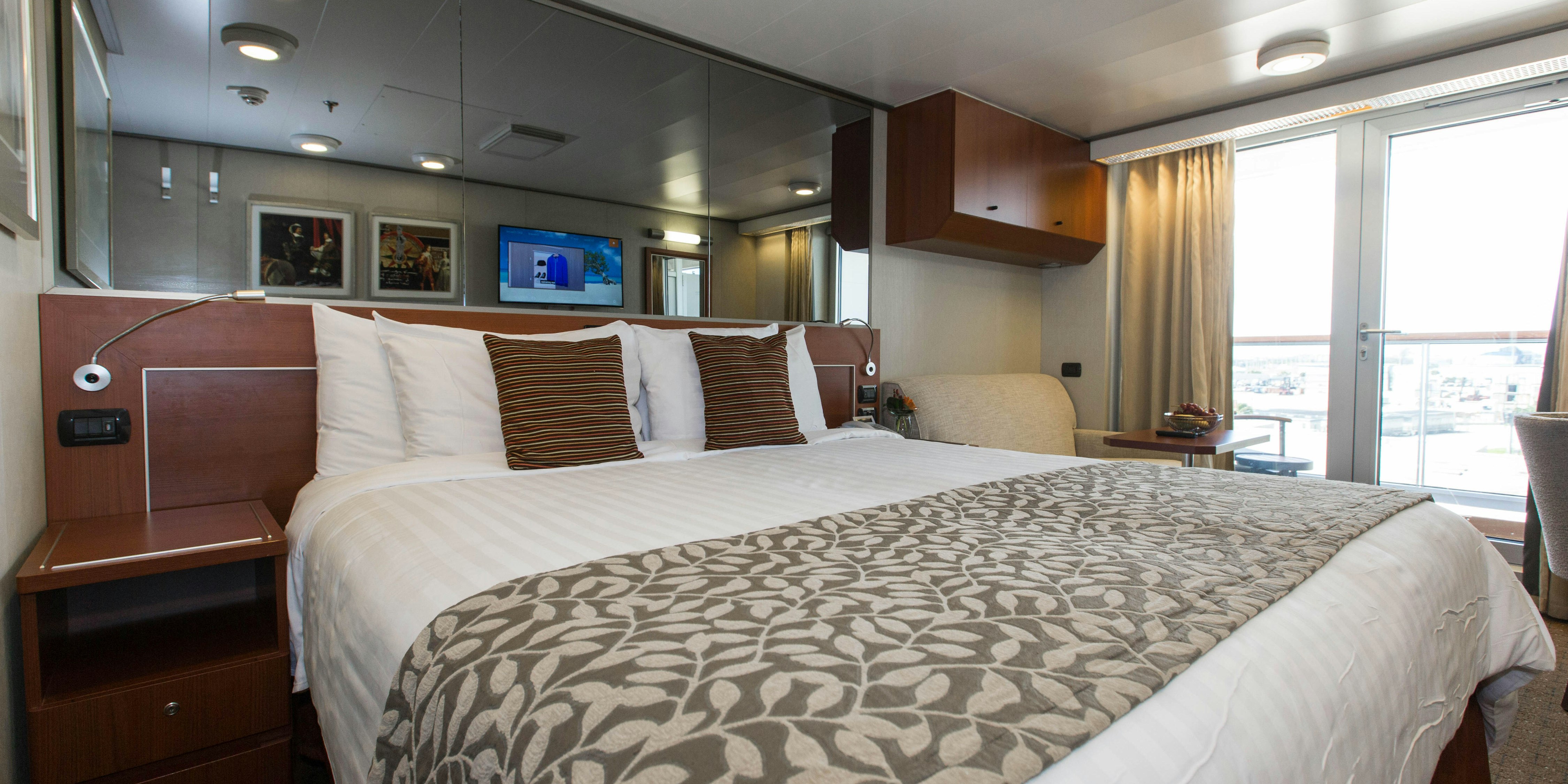 best cruise ship balcony cabins