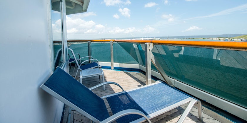 The Premium Vista Balcony Cabin on Carnival Victory (Photo: Cruise Critic)
