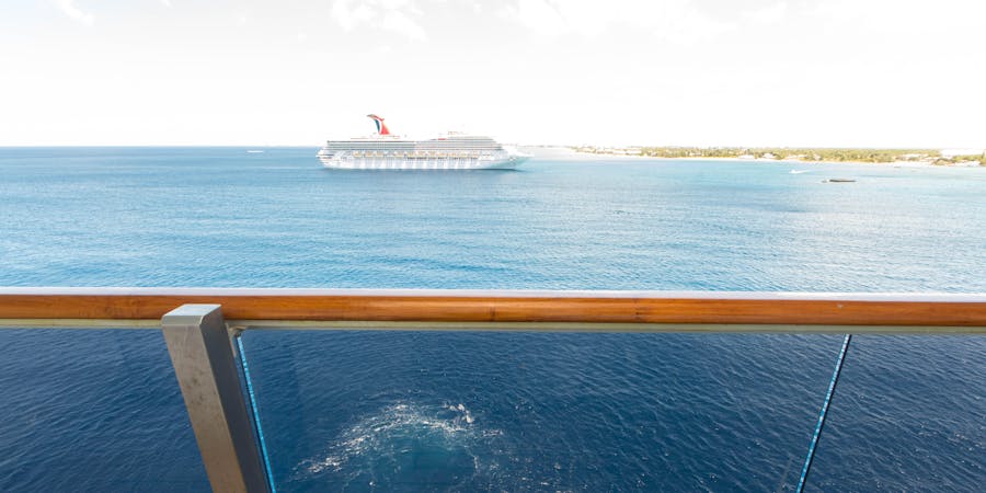 View of the sea from a balcony cabin on Carnival Freedom (Photo: Cruise Critic) View of the sea from a balcony cabin on Carnival Freedom (Photo: Cruise Critic)
