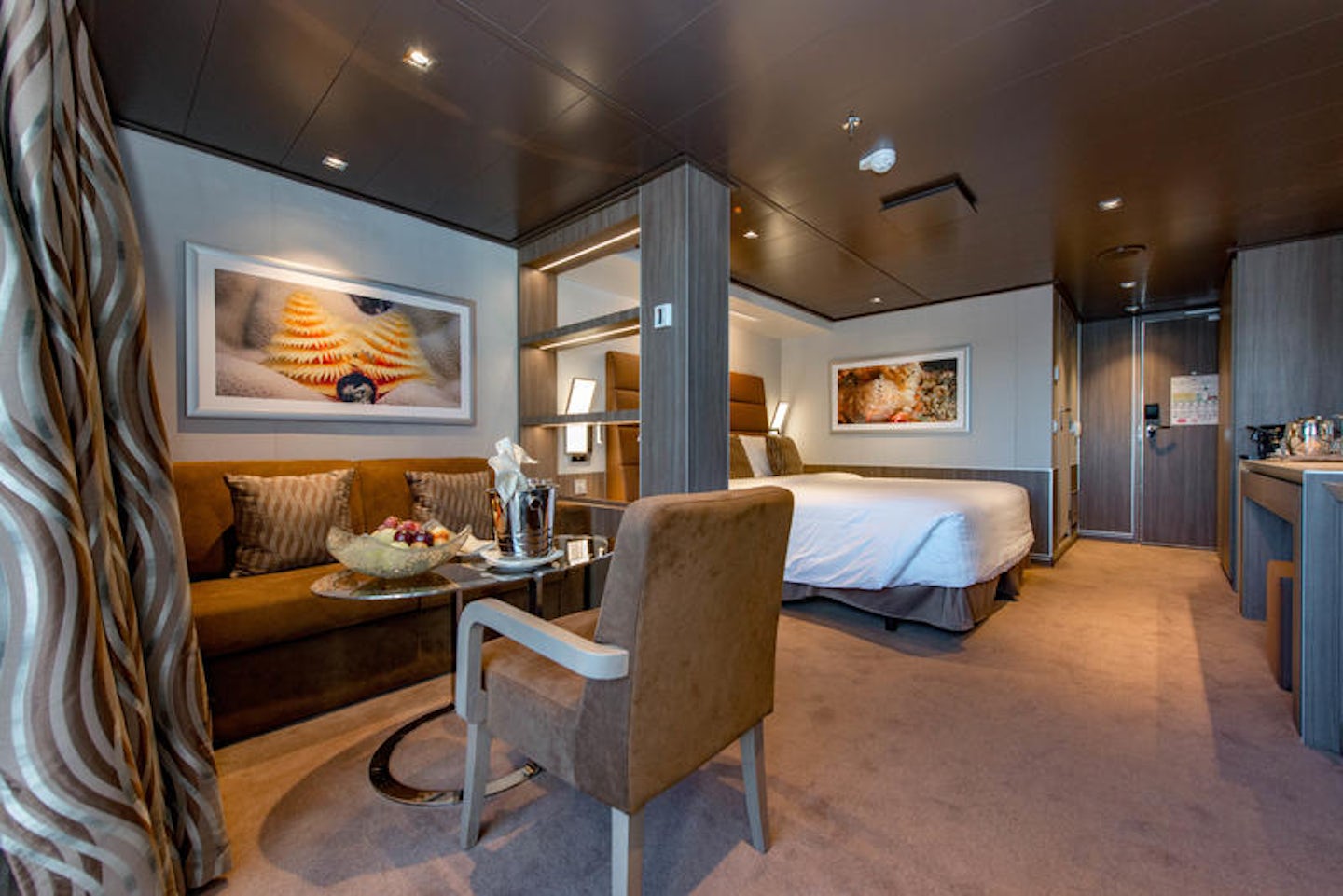 The MSC Yacht Club Deluxe Suite on MSC Seaview
