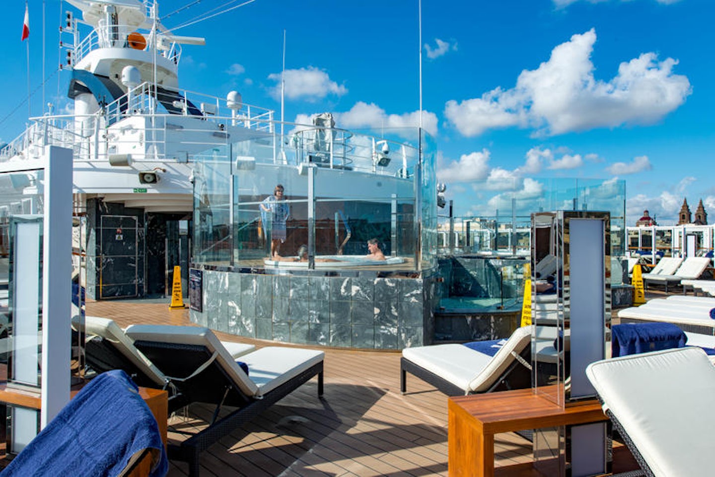 MSC Yacht Club Sun Deck on MSC Seaview