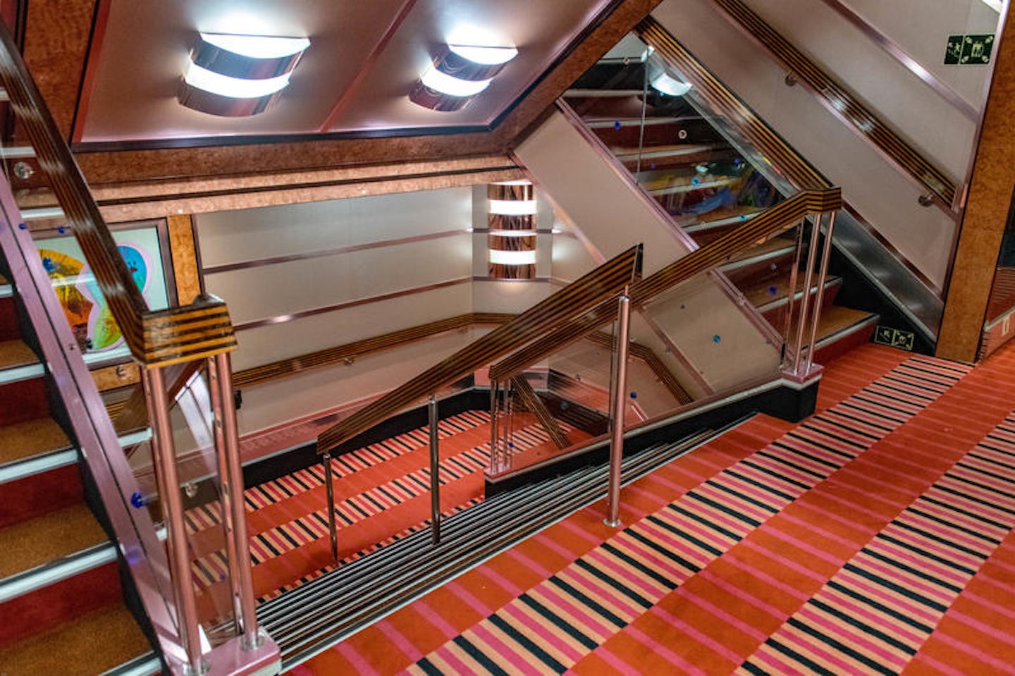 Stairs on Carnival Dream