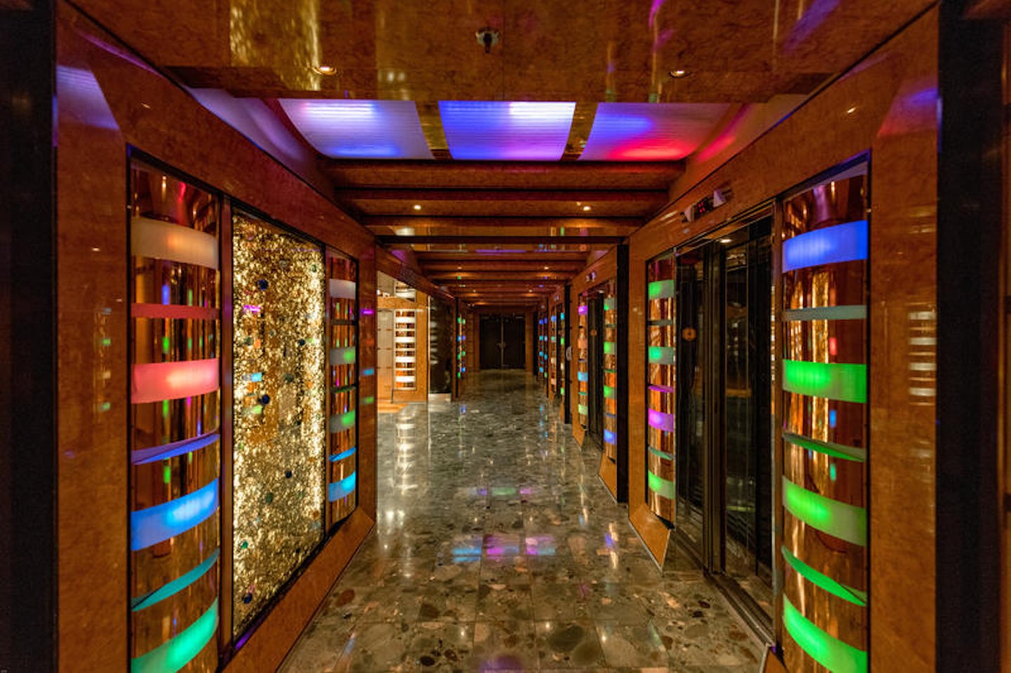 Elevators on Carnival Dream