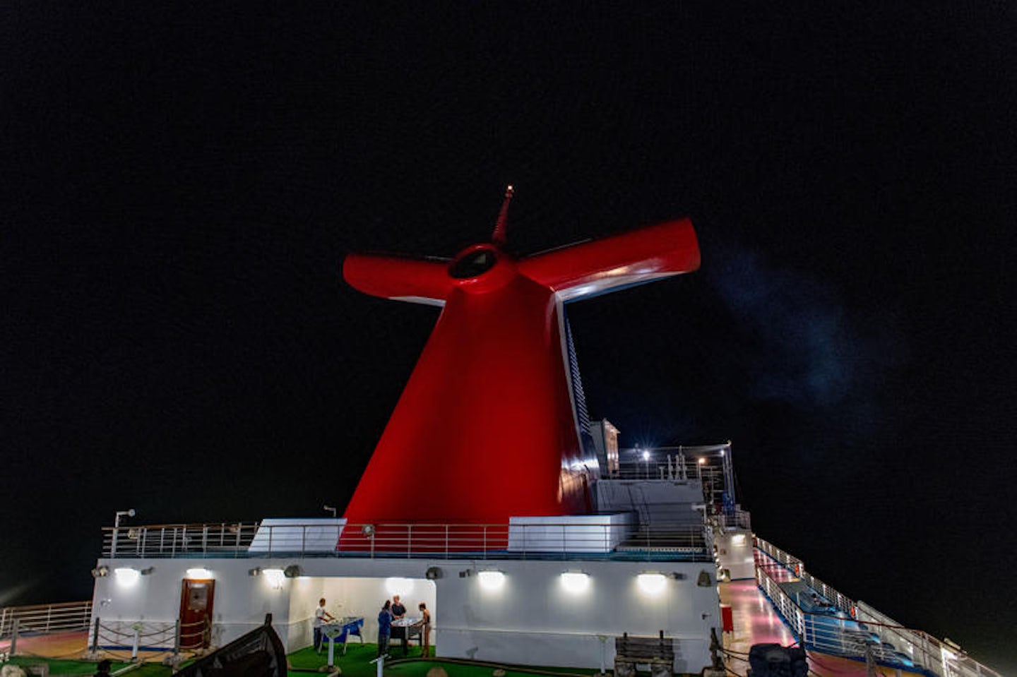 Ship Funnel on Carnival Dream