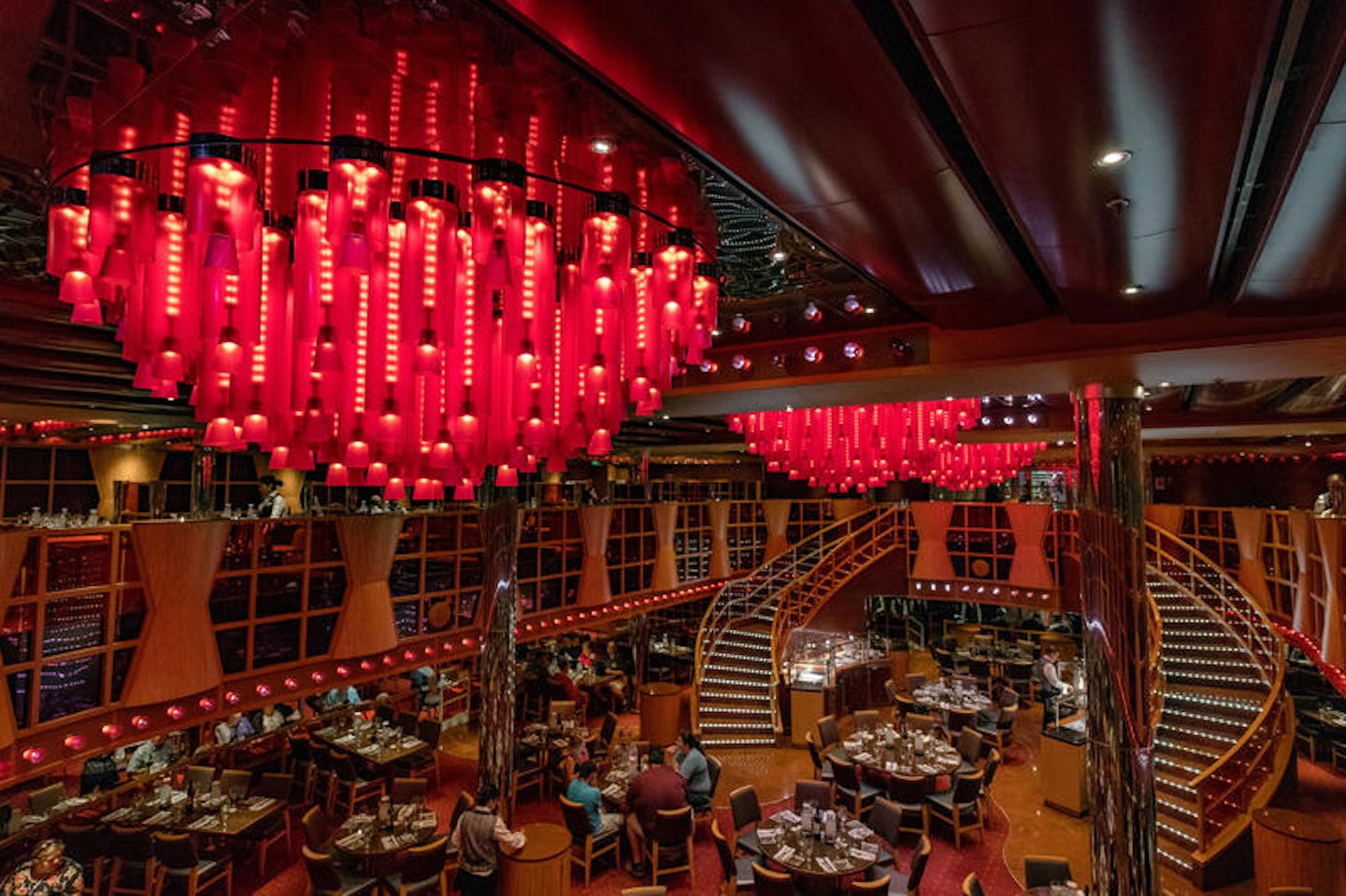 Crimson Restaurant on Carnival Dream