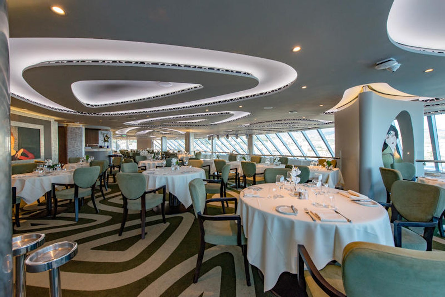 MSC Yacht Club Restaurant on MSC Seaview