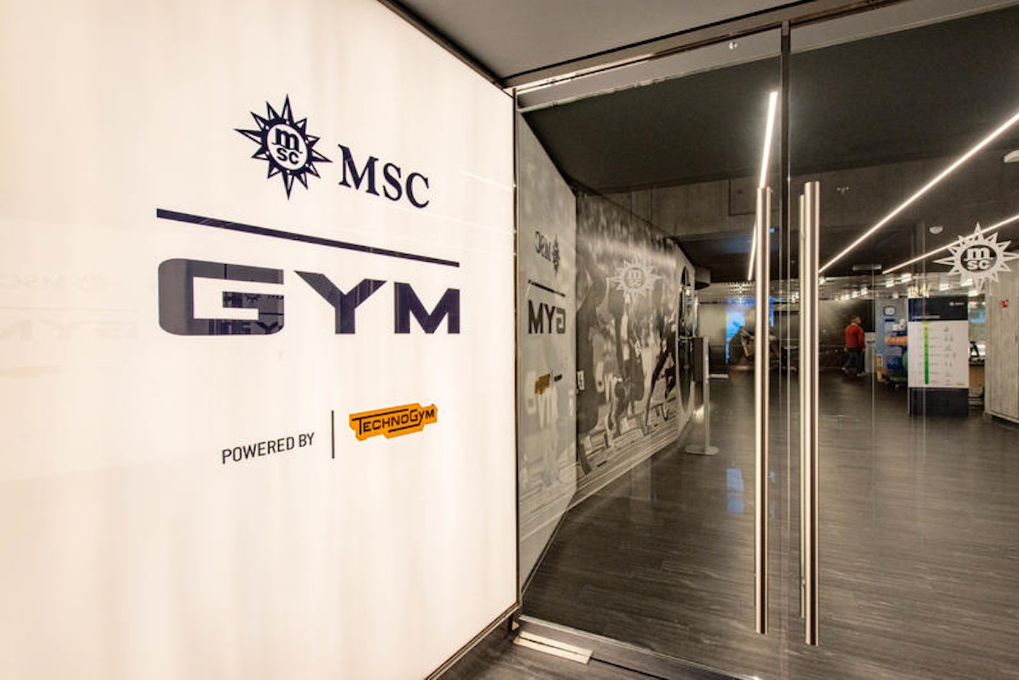 Fitness Center on MSC Seaview