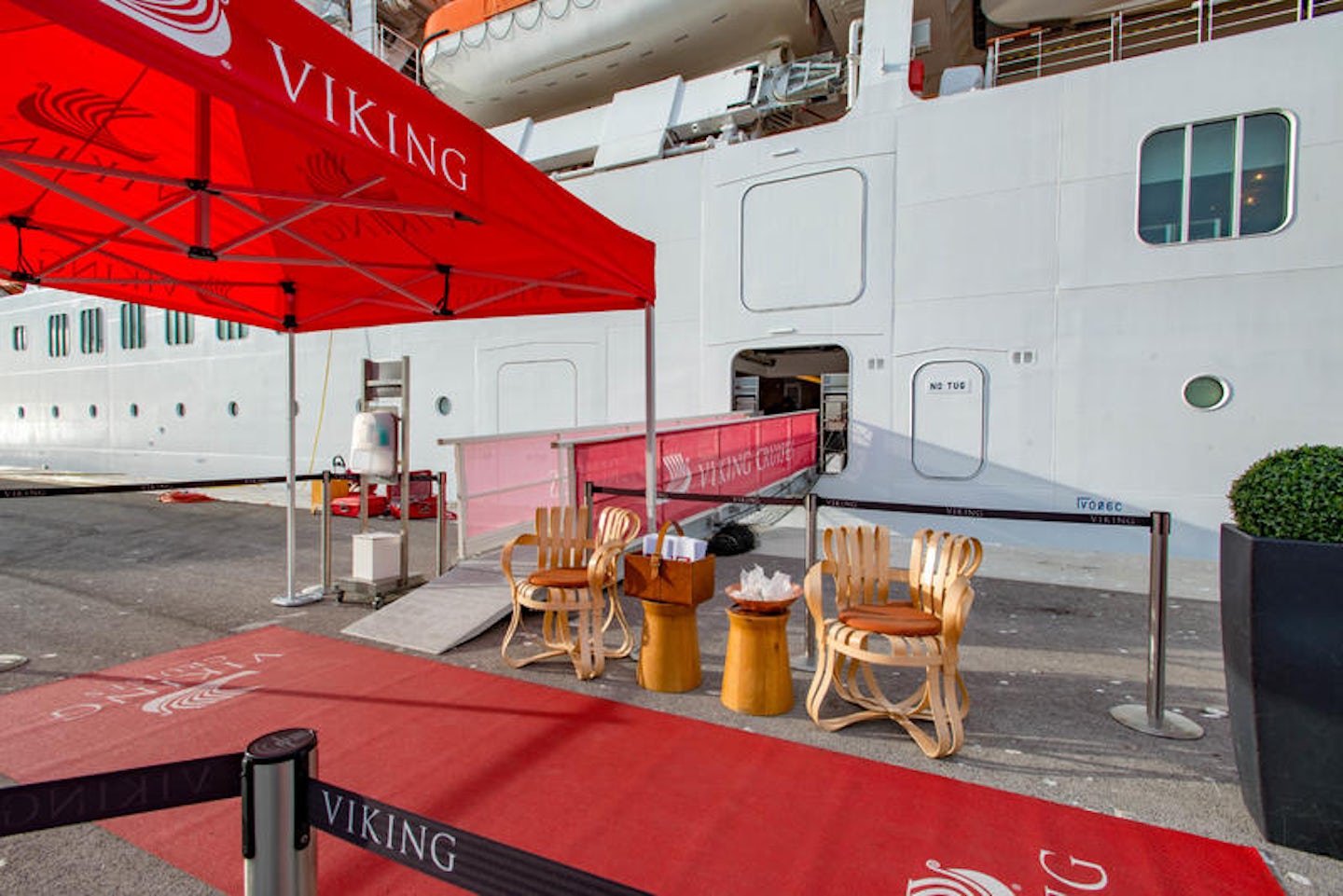 Boarding Area on Viking Sun