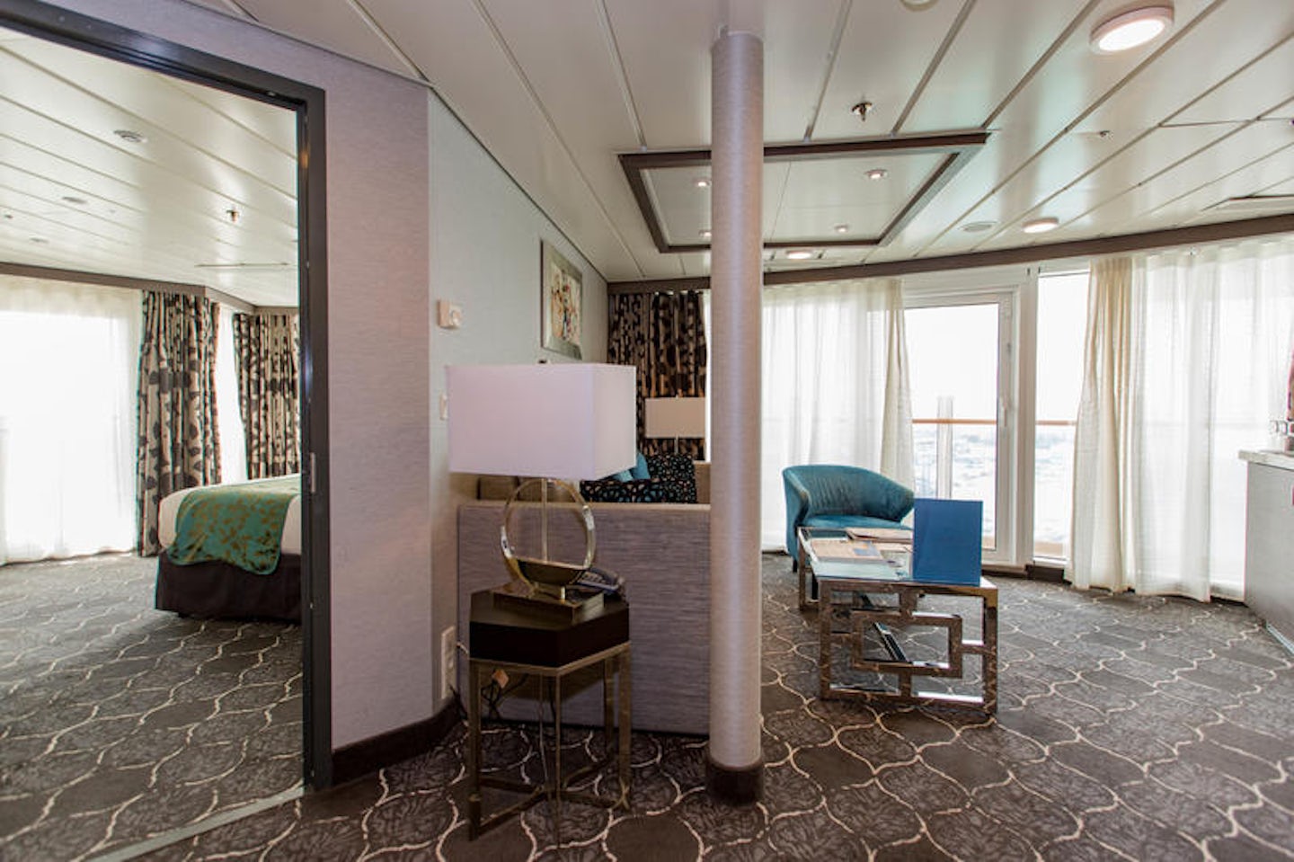 The AquaTheater Suite with Balcony on Allure of the Seas