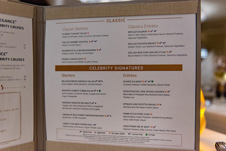 Cosmopolitan Restaurant on Celebrity Edge Cruise Ship Cruise Critic