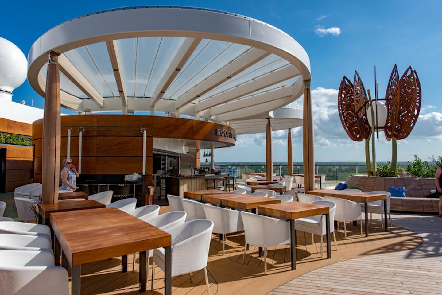 Rooftop Garden Grill on Celebrity Edge