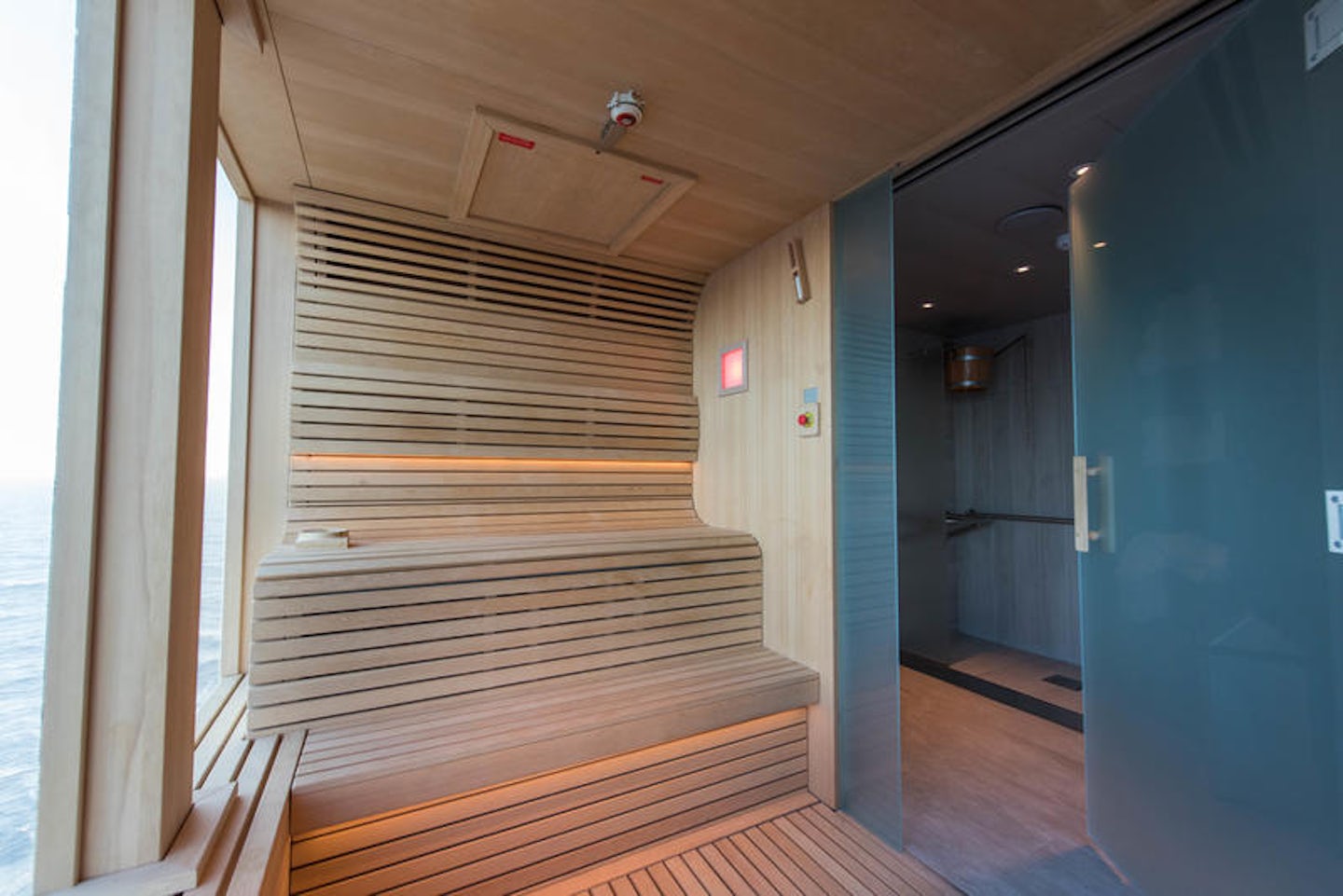 Spa Steam Rooms and Suanas on Nieuw Statendam