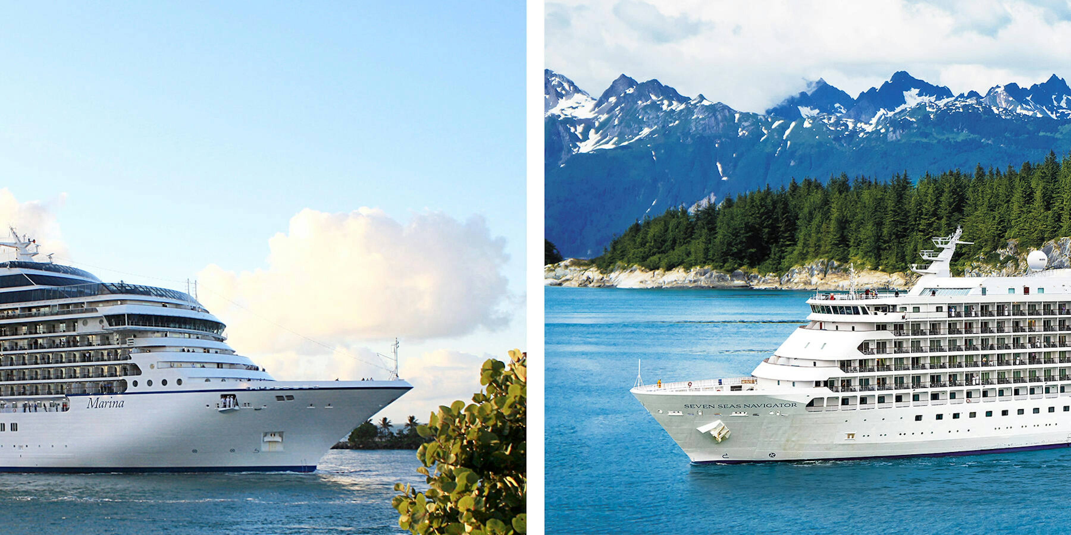 regent cruises vs oceania