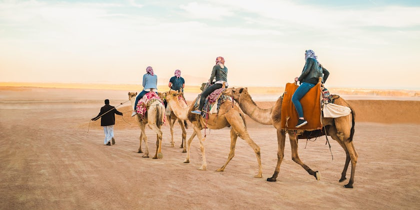 Group Camel Riding (Photo: travin_photo/Shutterstock)