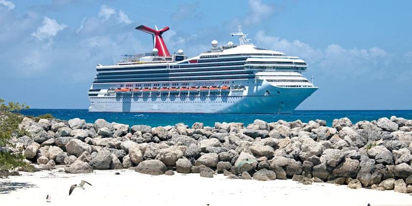 Photograph: Carnival Sunrise at Half Moon Cay - Photography provided by Carnival Cruise Line