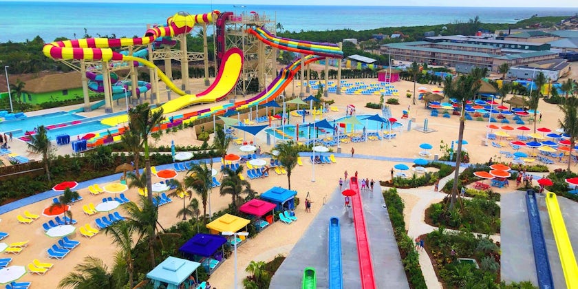 The Splash Summit Waterpark at CocoCay (Photo Brittany Chrusciel/Cruise Critic)