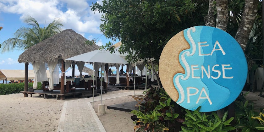 The Sea Sense Spa in Mr. Sancho's Beach Club in Cozumel (Photo: Chris Gray Faust/Cruise Critic)