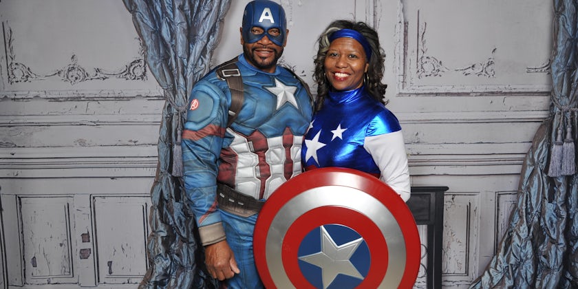 Superhero costume party hosted on the 2018 Festival at Sea (Photo: Festival at Sea/Blue World Travel Corp.)