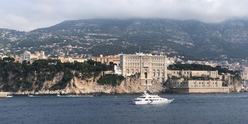 Yacht arriving for the Monaco Grand Prix (Photo: Chris Gray Faust/Cruise Critic)