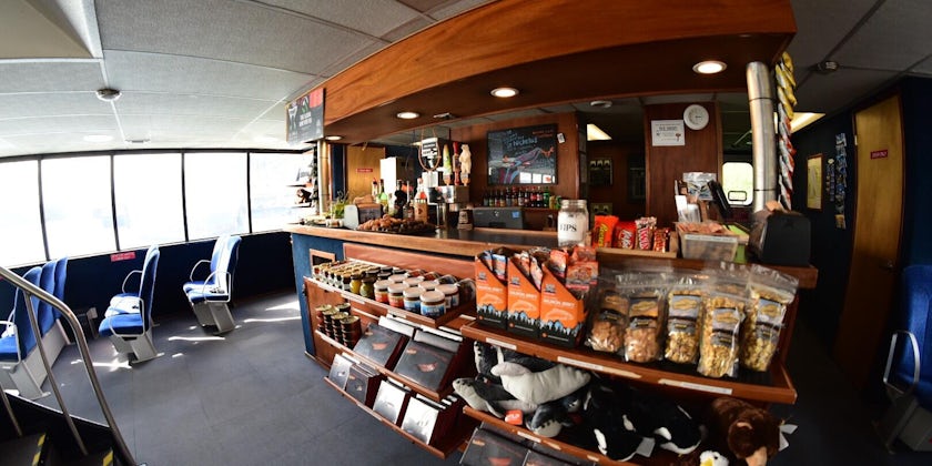 The Snack Shop Onboard the Ferry (Photo: Christina Janansky/Cruise Critic)