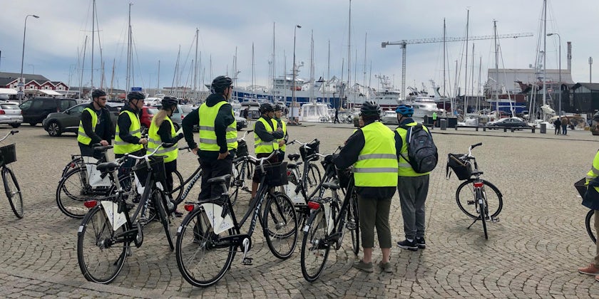 Bike excursion in Skagen, Norway (Photo: Chris Gray Faust/Cruise Critic)