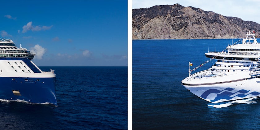 Celebrity Cruises vs. Princess Cruises (Photo: Celebrity & Princess Cruises)