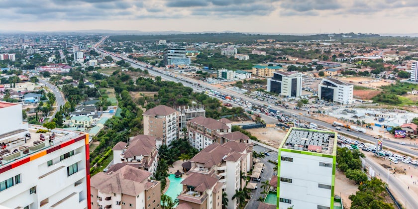 High View Point Cityscape of Accra, Ghana (Photo: Frank Herben/Shutterstock)