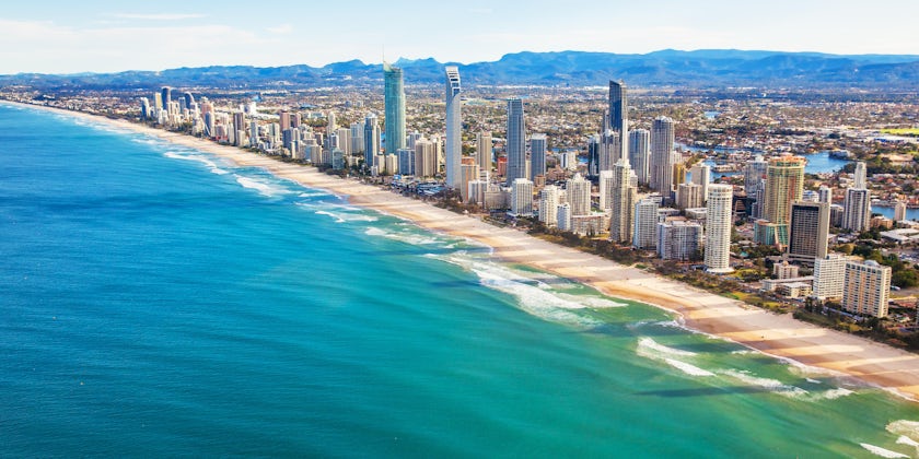Aerial View of Surfers Paradise on the Gold Coast, Queensland, Australia (Photo: Martin Valigursky/Shutterstock)