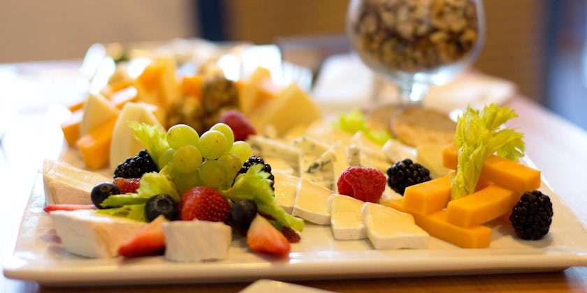 Cheese Platter Onboard Carnival (Photo: Carnival Cruise Line)