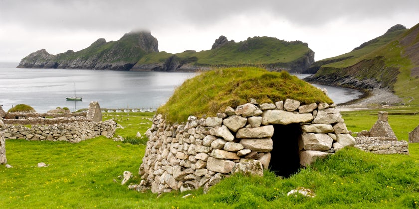 A Stone Storage Hut, on the Isles of St Kilda, Scotland (Photo: Navin Mistry/Shutterstock)