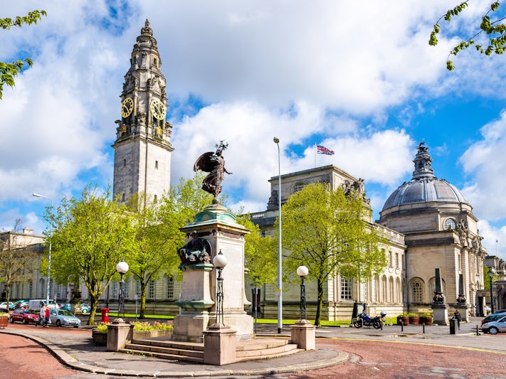 View of City Hall of Cardiff, Wales, Great Britain (Photo: Leonid Andronov/Shutterstock)