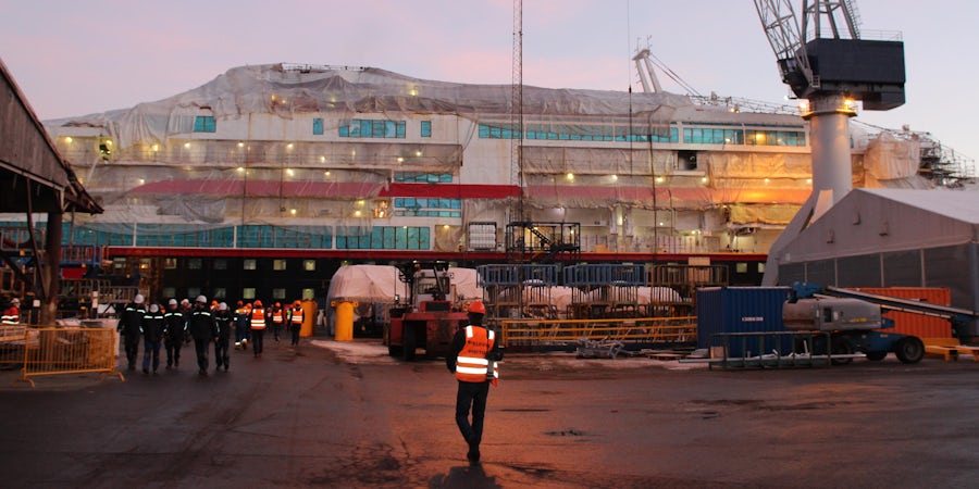 Just Back From: Hurtigruten's MS Roald Amundsen Shipyard Tour